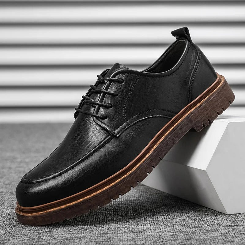 Westwell Genuine Leather Low-Cut Shoes