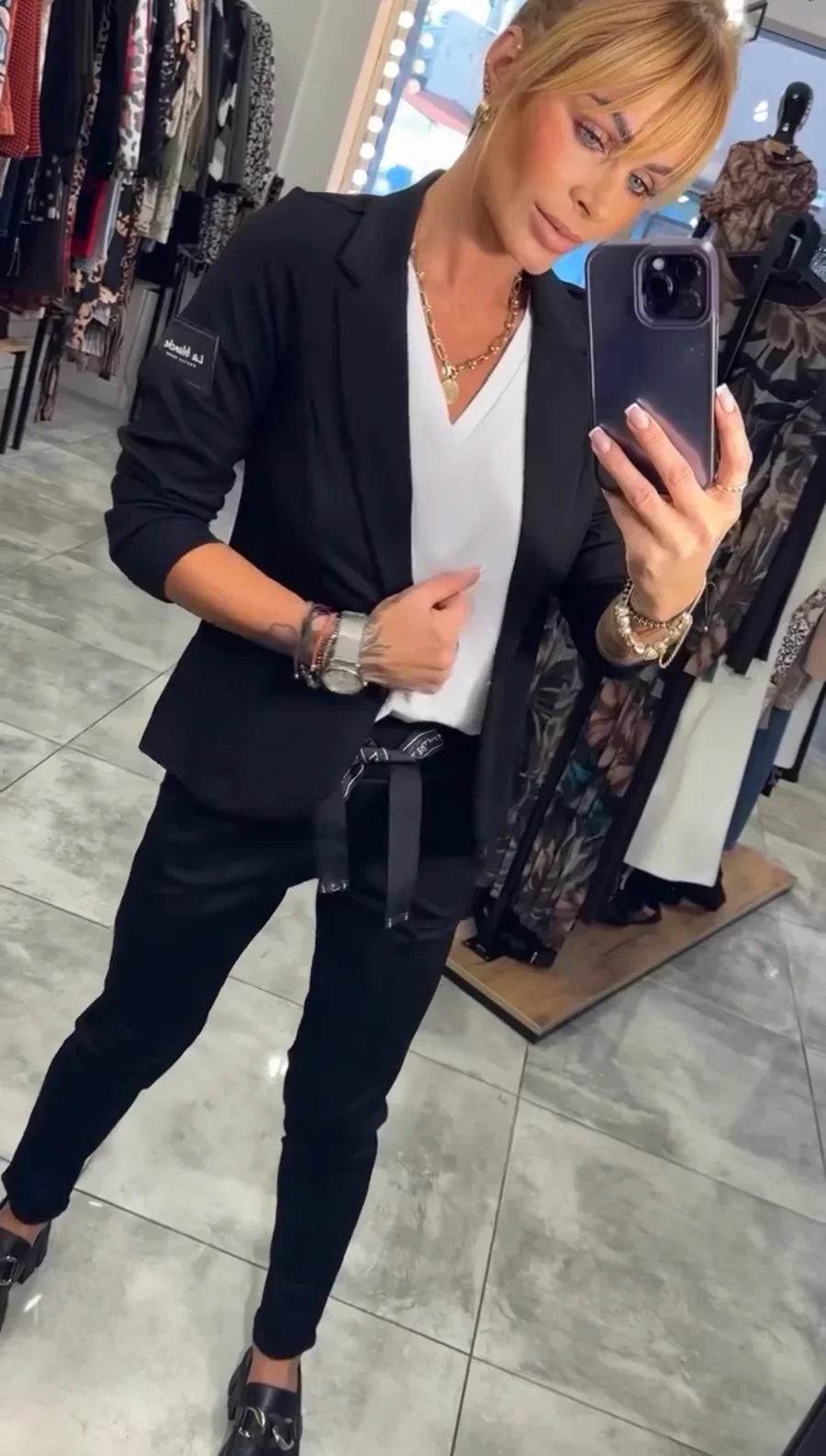 Zyora™ – Set su misura con giacca morbida e pantaloni jogger casual