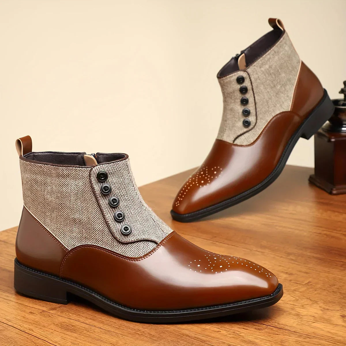 Gerald Wentworth Chelsea Ankle Boots