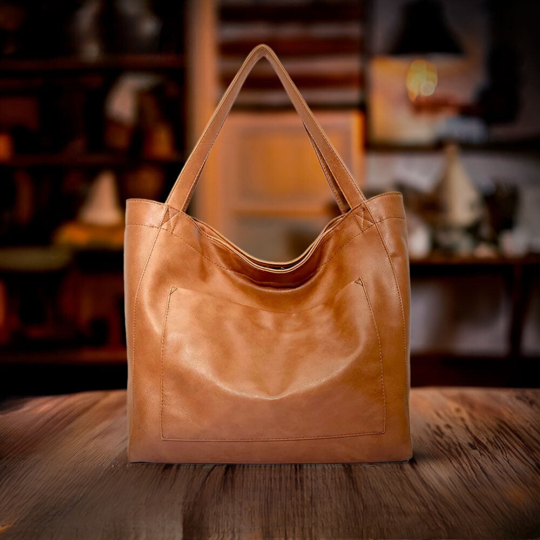 Marigold | Squisita Luxury Shoulder Bag in Soft Material
