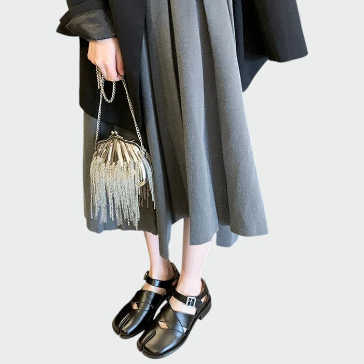 Olivia - Tabi Strap Mary Jane Shoes