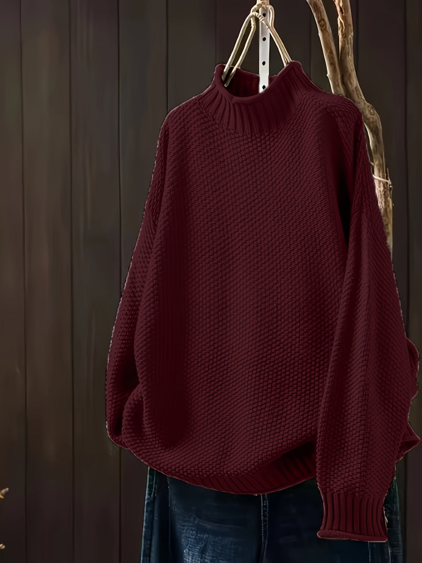 Maglione in Maglia Morbida per l'uso Quotidiano