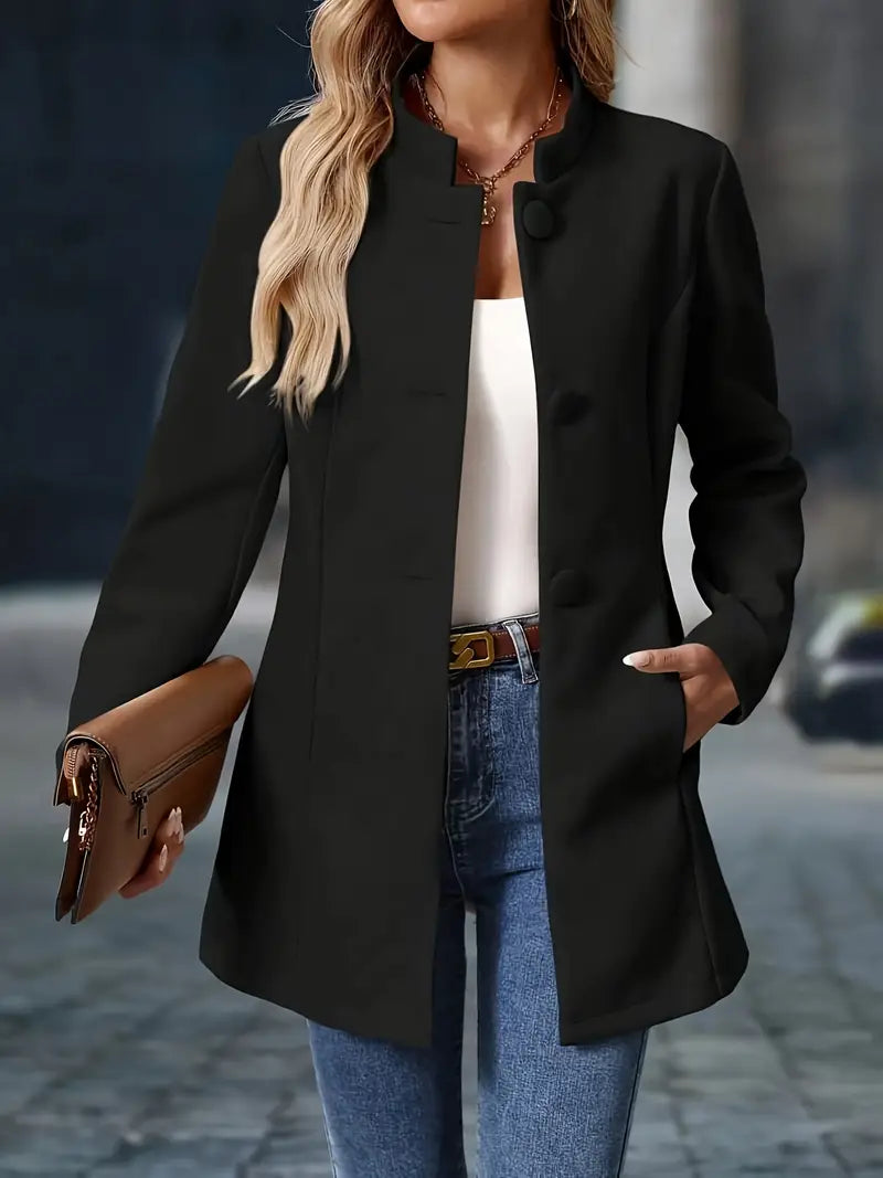 Amara – Fashionable Single-Breasted Blazer