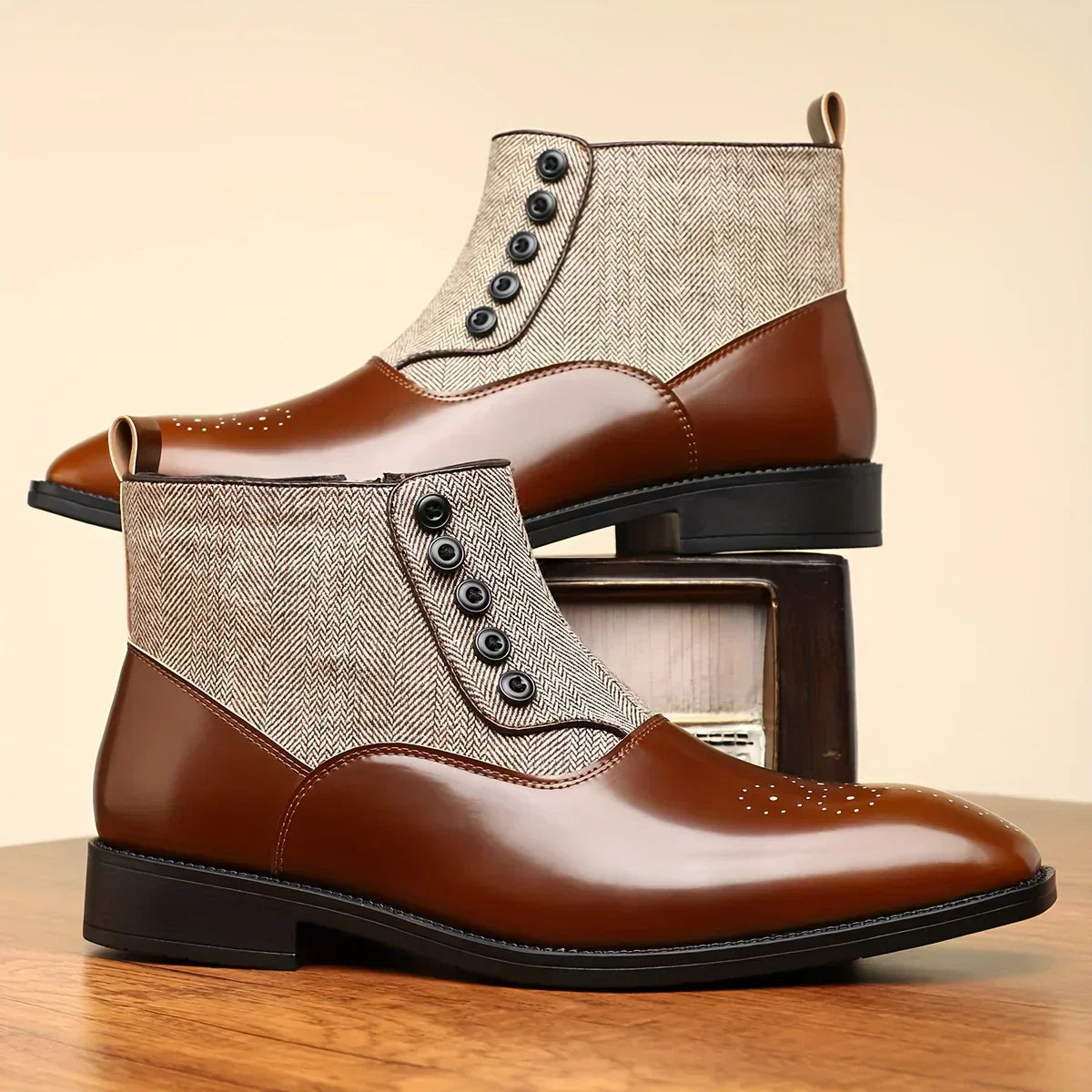Gerald Wentworth Chelsea Ankle Boots
