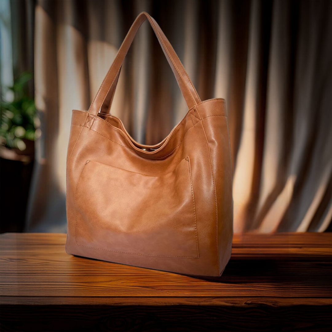 Marigold | Squisita Luxury Shoulder Bag in Soft Material
