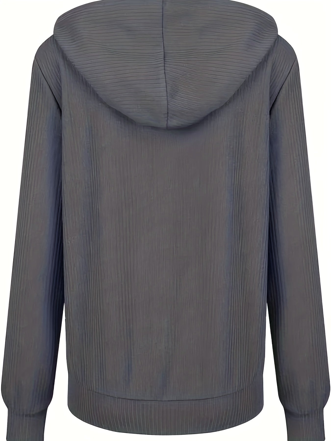 Moira – Felpa con cappuccio a maniche lunghe con zip e coulisse