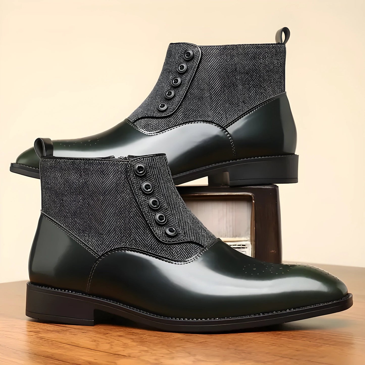 Gerald Wentworth Chelsea Ankle Boots