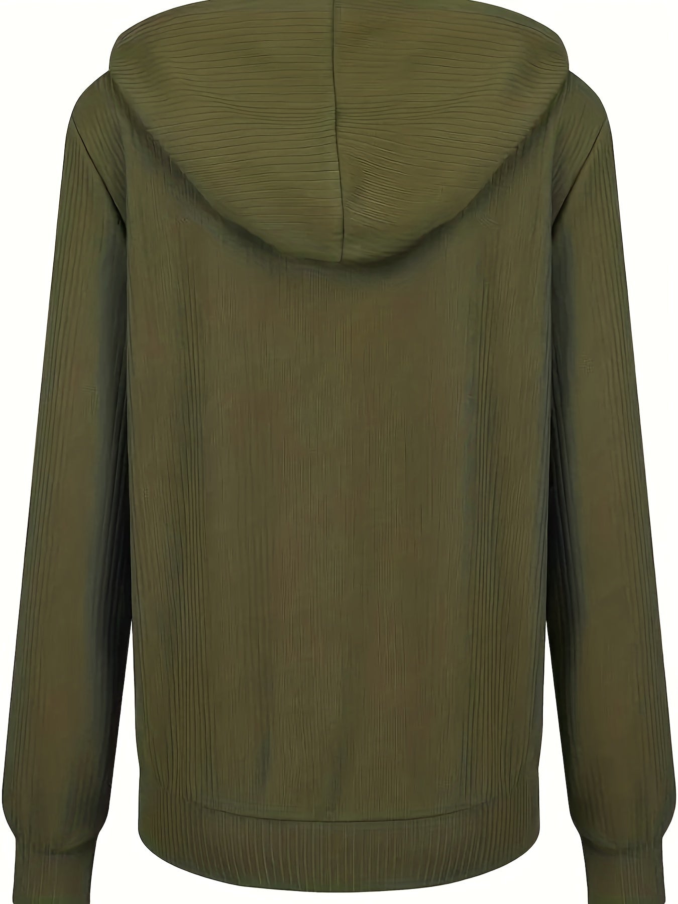 Moira – Felpa con cappuccio a maniche lunghe con zip e coulisse