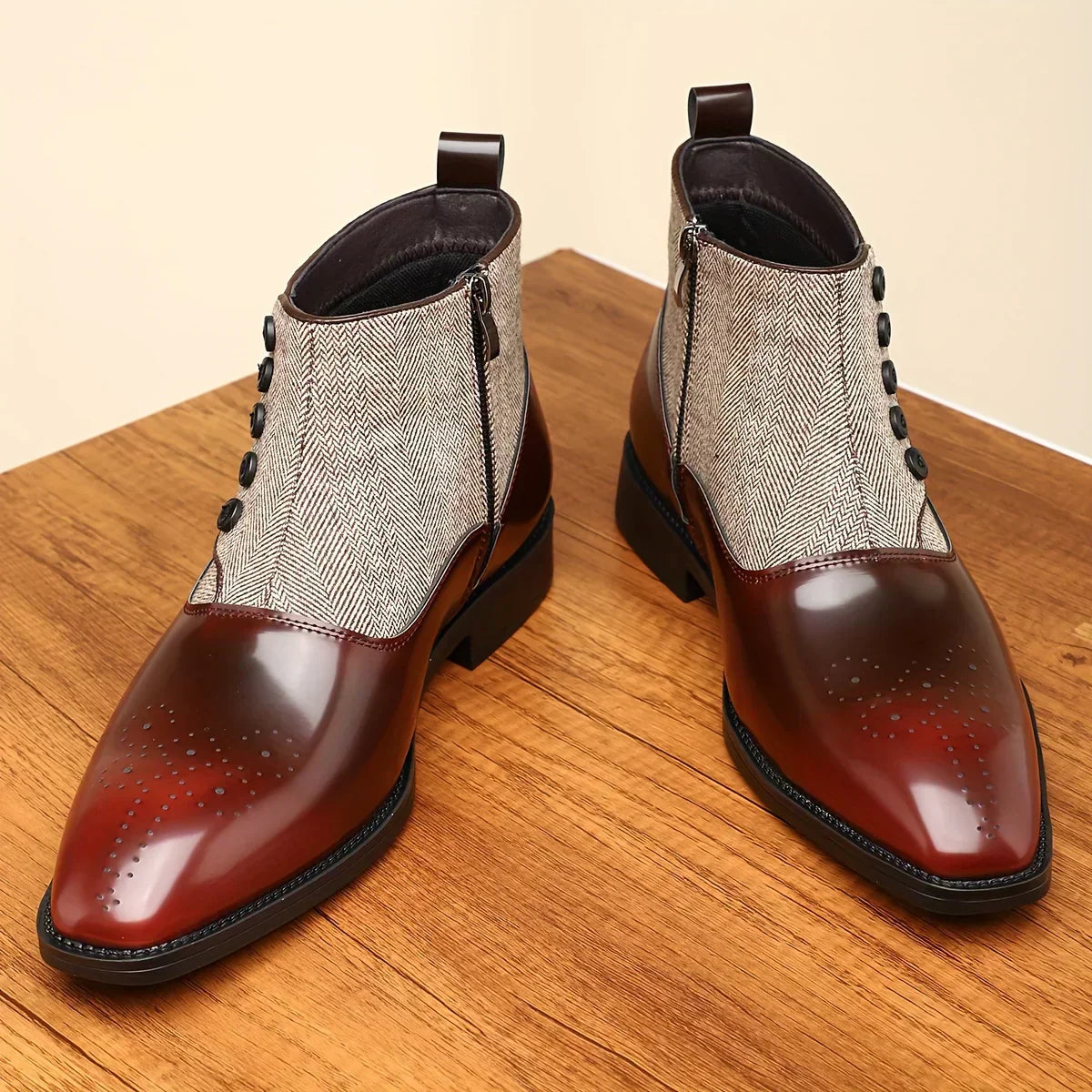 Gerald Wentworth Chelsea Ankle Boots