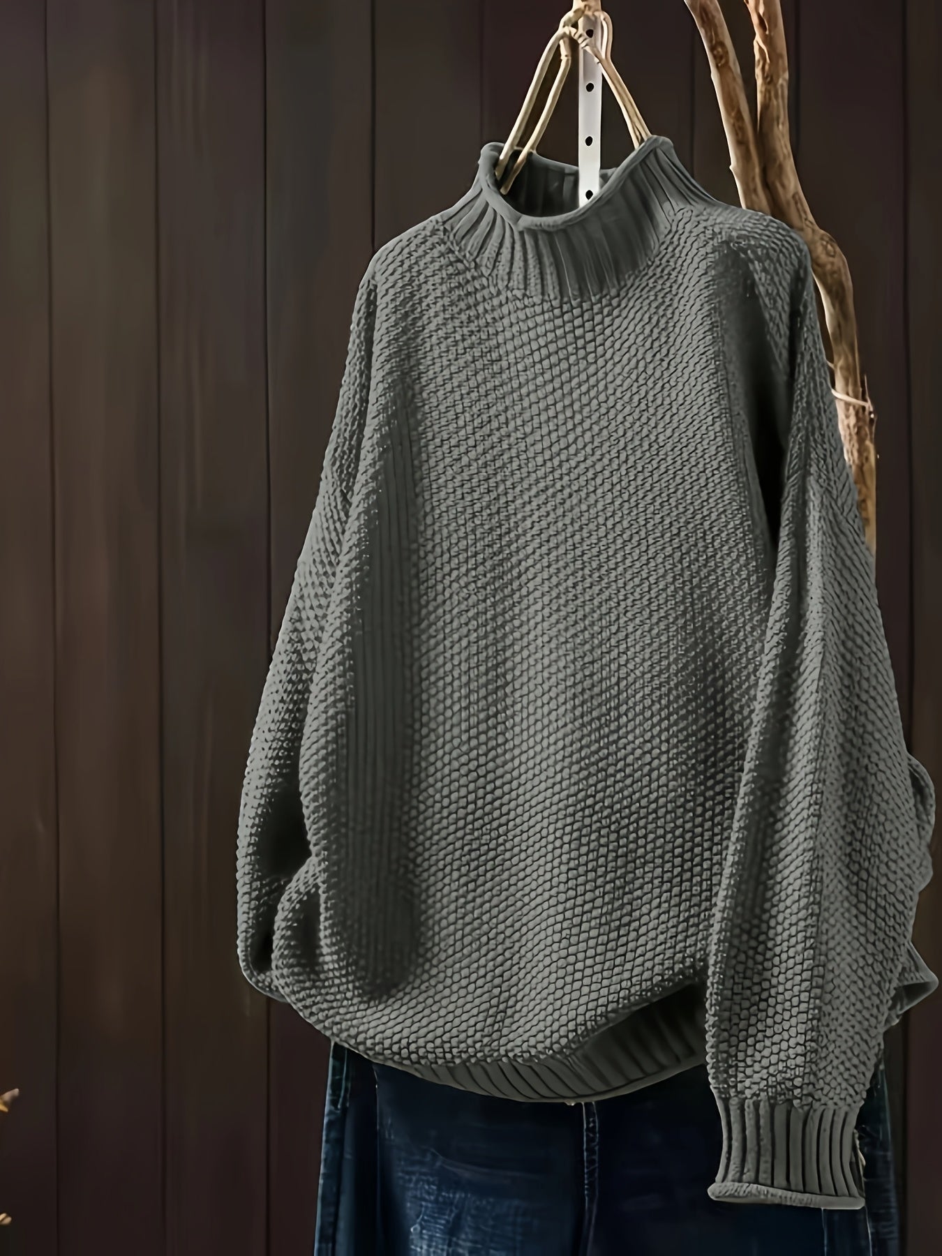 Maglione in Maglia Morbida per l'uso Quotidiano