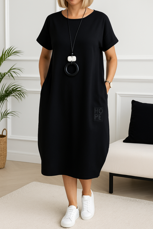 Clara – Abito Estivo Stampato con Tasche