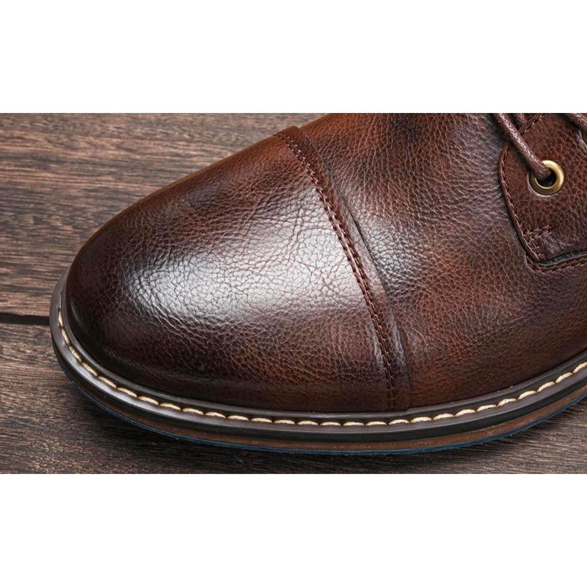 Ethan | Handmade Leather Oxford Boots