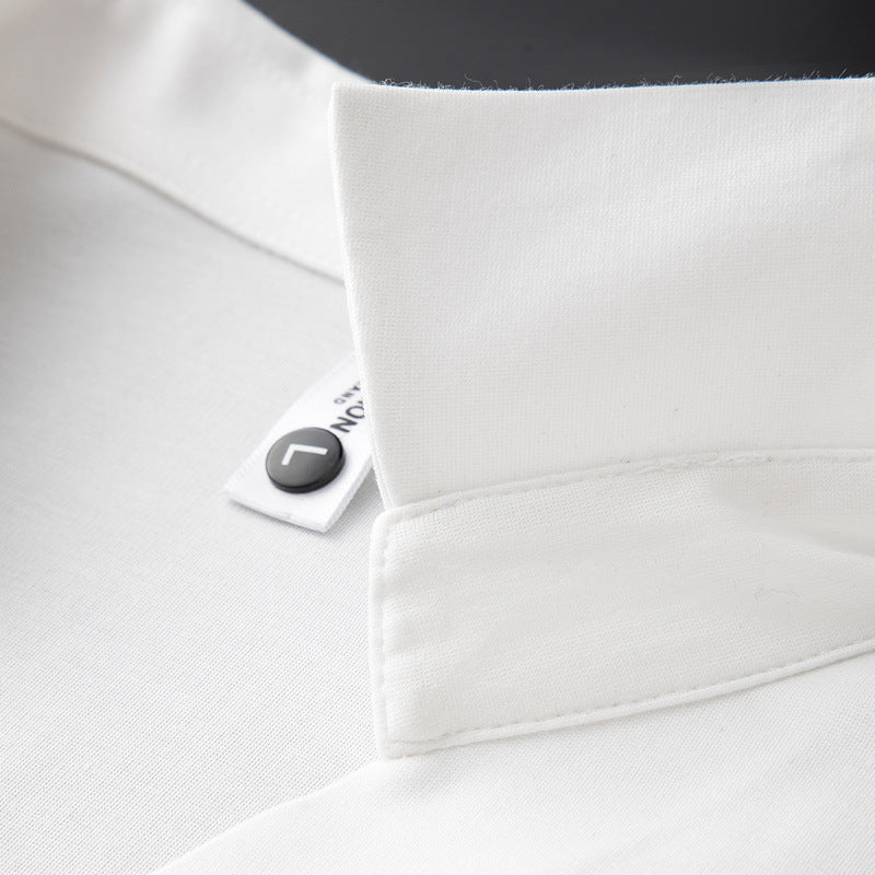 Cornelio - Polo Shirt in Cotone e Seta