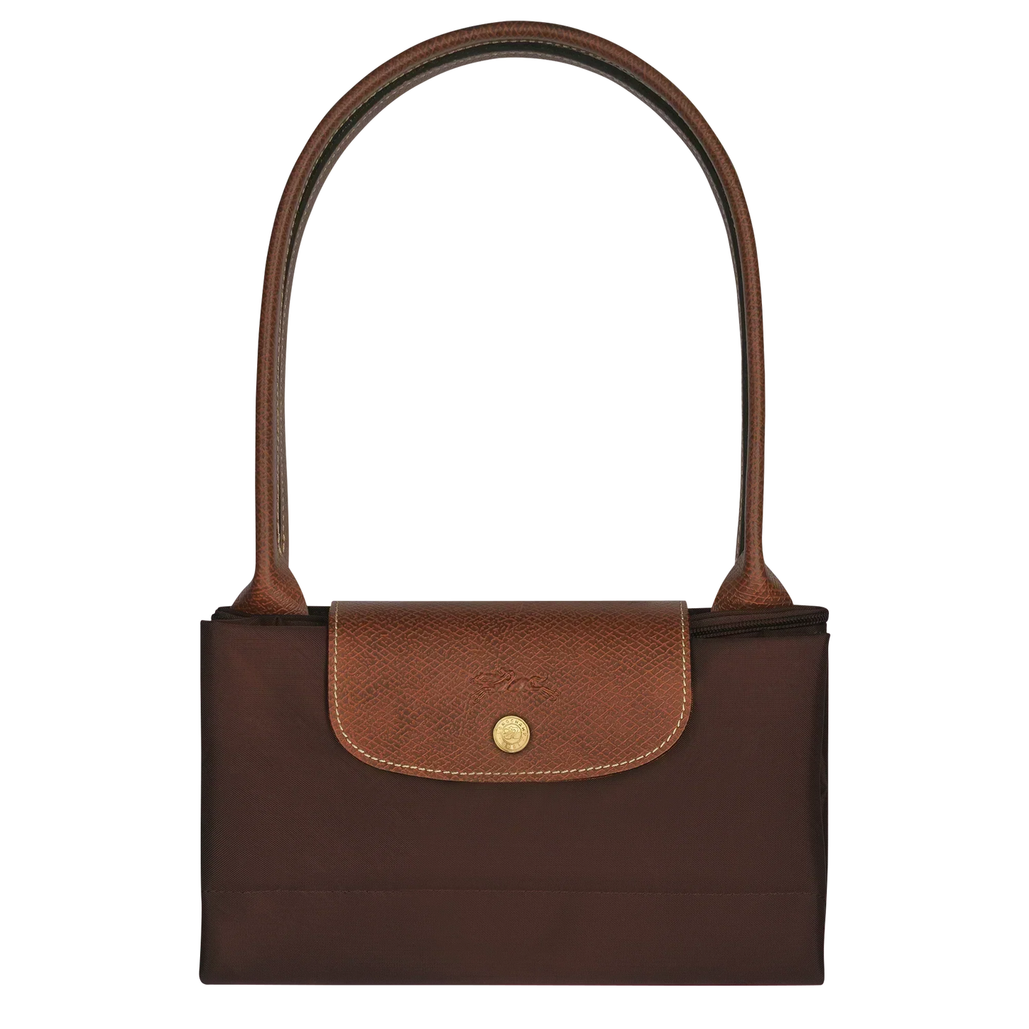 Longchamp - Large Le Pliage Tote, Brown