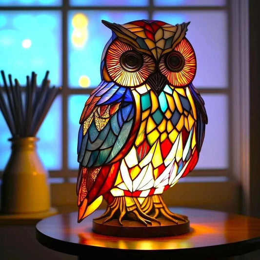 Loulou – Magical Owl Glass Lamp
