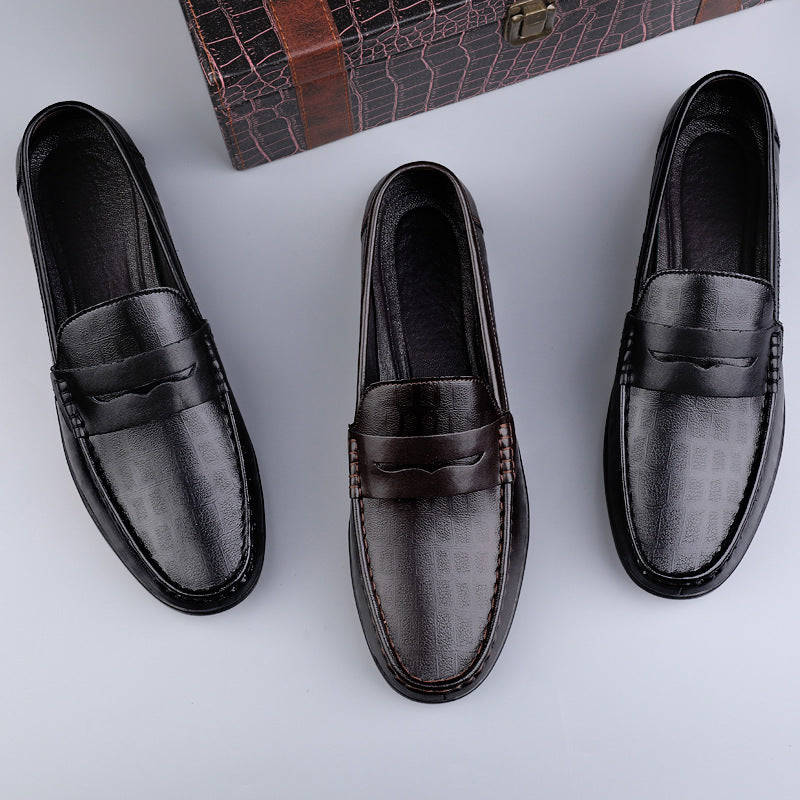 Men's James Genuine Leather Shoes with High-Quality Finish