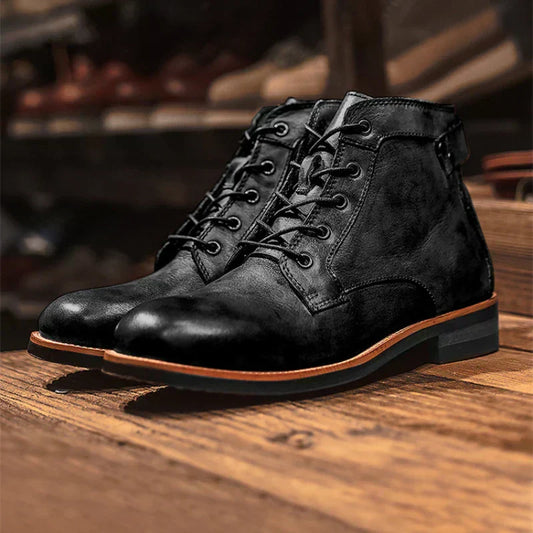 Fanum | Men's Round Toe Retro Boots