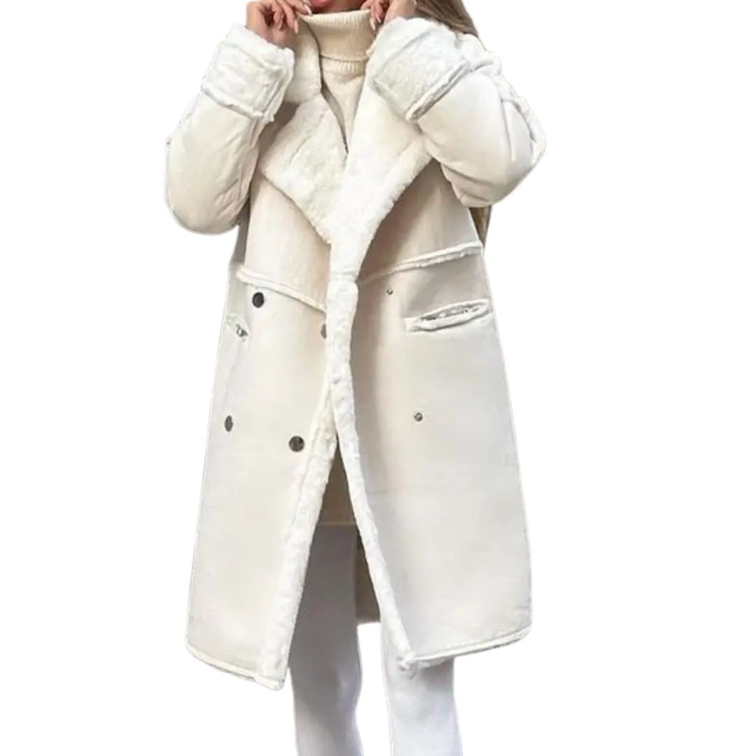Elmsworth | Warm Teddy Trench Coat