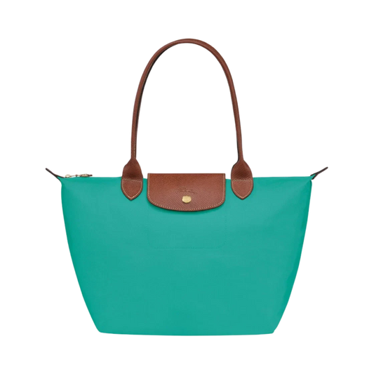 Longchamp - Large Le Pliage Tote, Turquoise