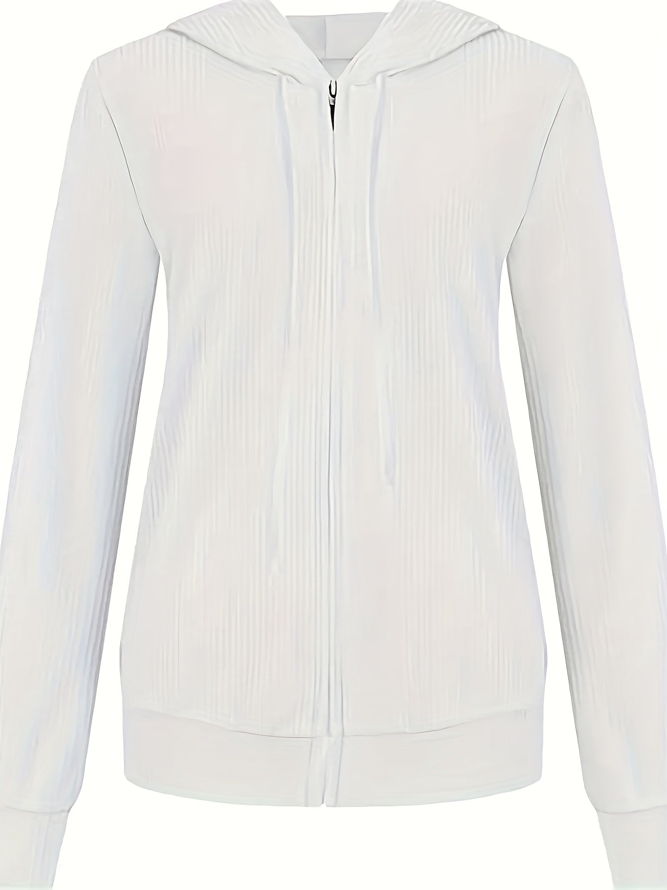 Moira – Felpa con cappuccio a maniche lunghe con zip e coulisse