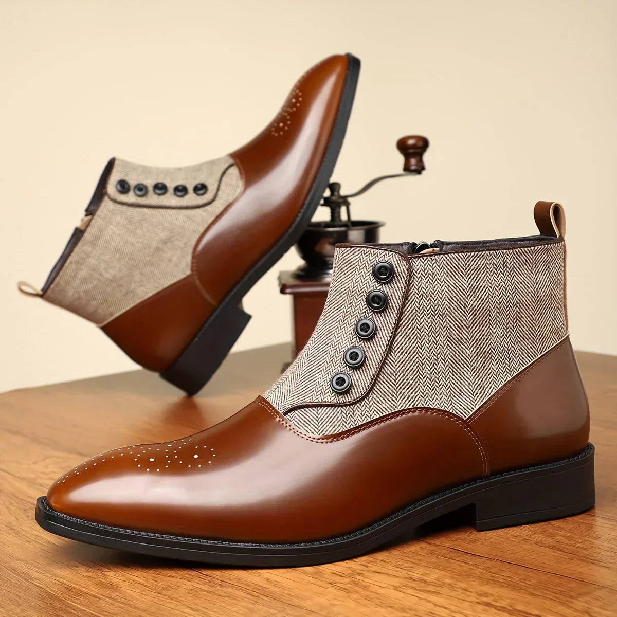 Gerald Wentworth Chelsea Ankle Boots