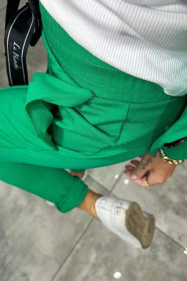 Zyora™ – Set su misura con giacca morbida e pantaloni jogger casual