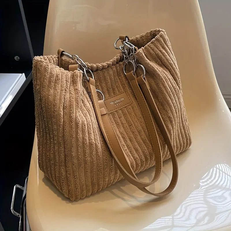MEGAN | COTTON CORDUROY BAG