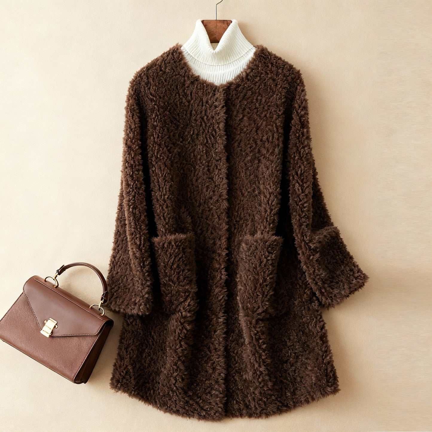 Fairleigh | Warm Shearling Coat