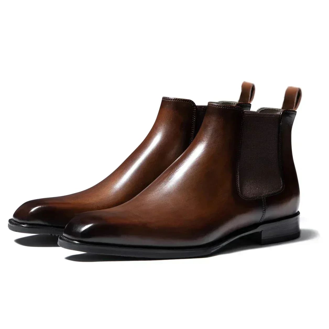 Pio | Italian Leather Chelsea Ankle Boots
